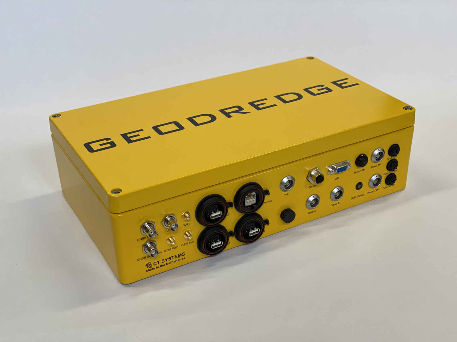 GeoDredge rugged all-in-one dredging computer housing