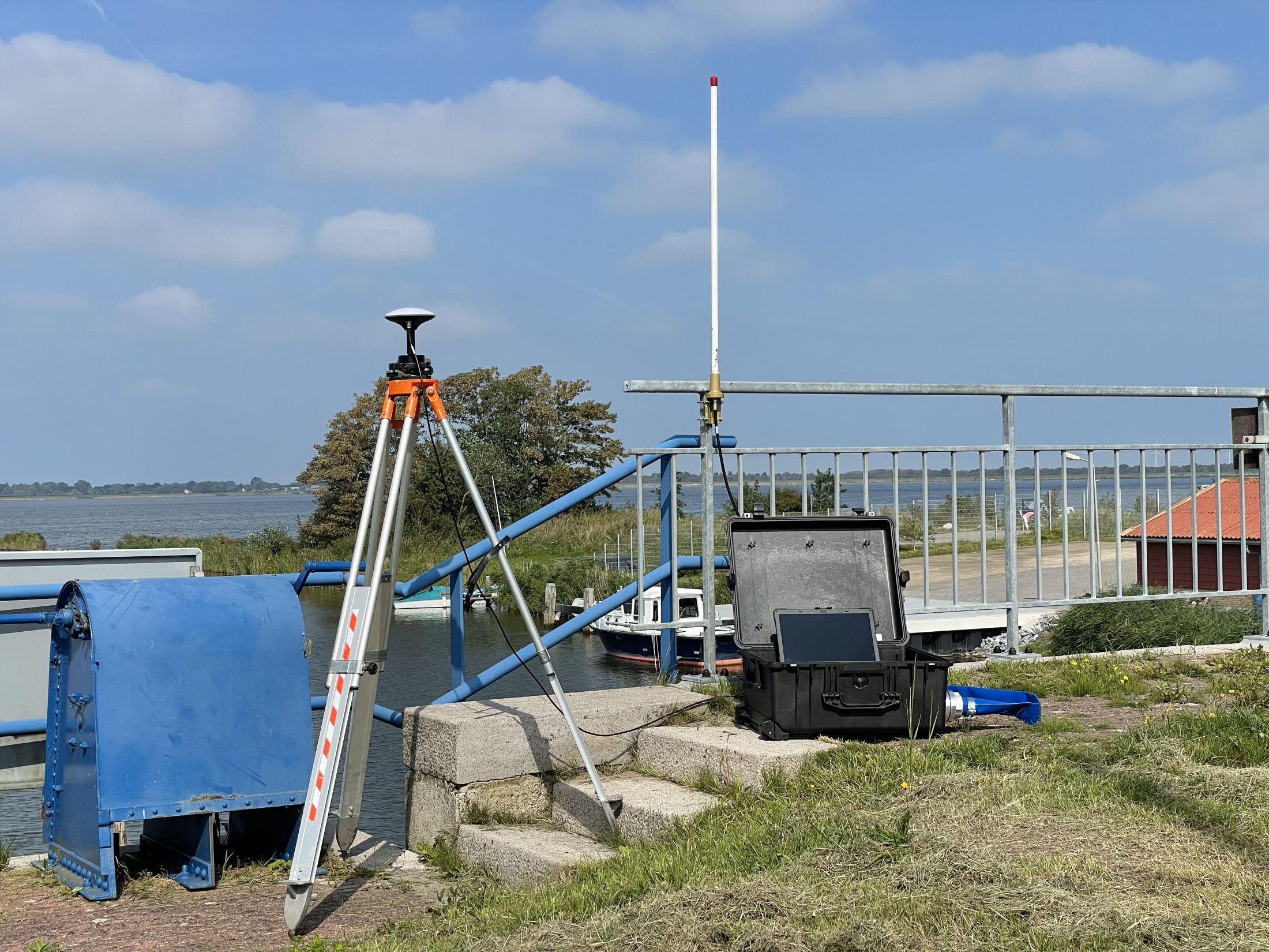 GeoGNSS receiver installed on a vessel