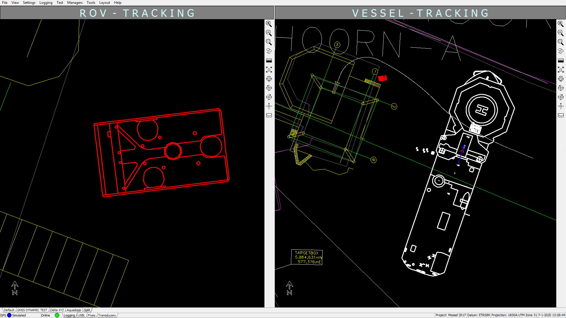 Viking ROV split barge